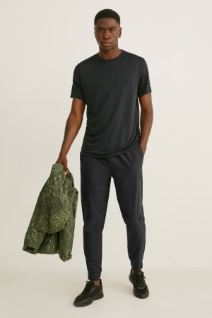 C&A Active Joggers Flex 4 Way Stretch Nere | 2037-UTNEC