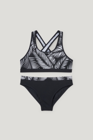 C&A Bikini Lycra® Xtra Life™ 2 Piece Nere | 5426-ZWDNY