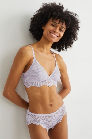 C&A Bralette Viola Chiaro | 7139-KJFQG