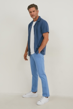 C&A Chinos Regular Fit Lycra® Blu | 4607-SYEKL