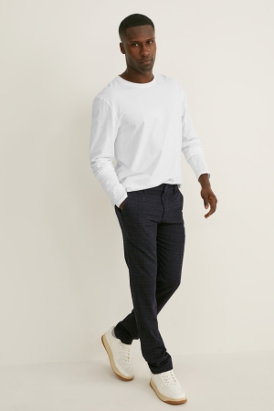 C&A Chinos Slim Fit Flex Lycra® Recycled Nere | 3549-VBETF