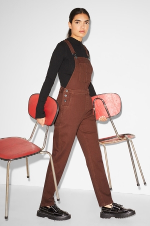 C&A Clockhouse Dungarees Marroni | 2801-QHNJC