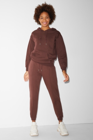 C&A Clockhouse Joggers Recycled Marroni | 4571-NMRTA