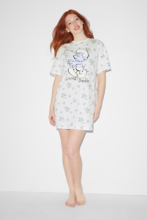 C&A Clockhouse NightThe Smurfs Bianche | 6859-SAHVP