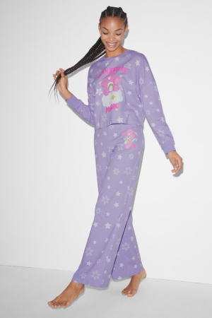 C&A Clockhouse Pyjama Bottoms Care Bears Viola | 1054-TCUYF