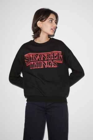 C&A Clockhouse Stranger Things Nere | 2047-HJWMQ