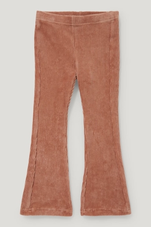 C&A Corduroy Leggings Havanna | 0784-XRUNP