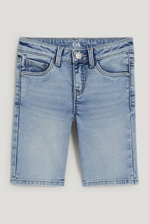 C&A Denim Bermuda Blu Blu Chiaro | 5371-NXHQI