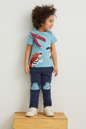 C&A Dinosaur Joggers Blu Scuro | 4819-LFOMD