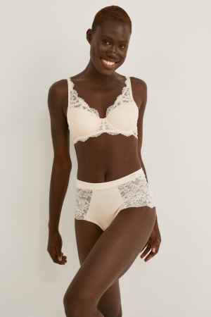 C&A Hipster Briefs Beige | 9087-NZYBH