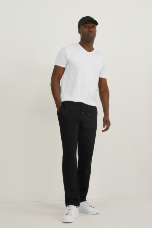 C&A Joggers Organic Cotone Nere | 7094-IVSZK