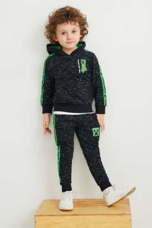 C&A Minecraft Joggers Grigie Scuro | 3908-TNZLK