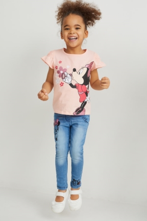 C&A Minnie Mouse Jegging Blu | 4508-FULRZ