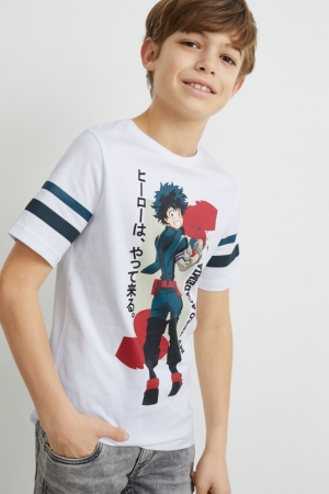 C&A My Hero Academia Sleeve Bianche | 2910-JRLBU