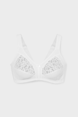 C&A Non-wired Minimiser Bra Bianche | 0921-VKXZT