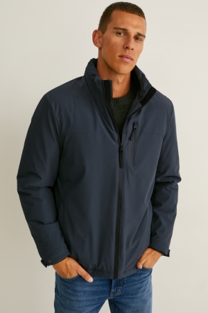 C&A Outdoor With Hood Blu Scuro | 9453-LRCNX