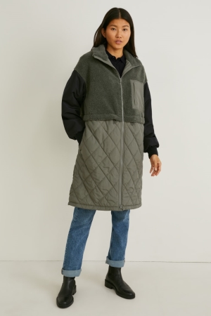 C&A Parka Recycled Verdi Scuro | 0537-UXBNM