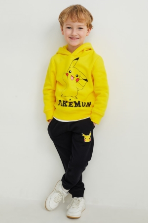 C&A Pokémon Set And Joggers 2 Piece Nere | 7192-WJHTO