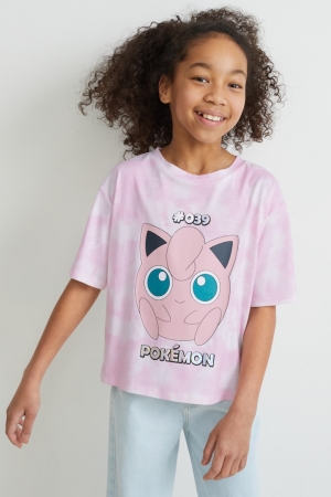 C&A Pokémon Sleeve Rosa | 9231-OVJGA