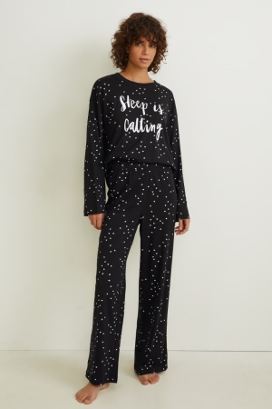 C&A Pyjamas Patterned Blu Scuro | 1396-NFEVD