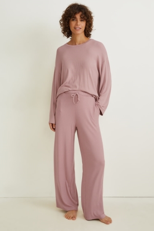 C&A Pyjamas Rosa Scuro | 0346-BXIDN