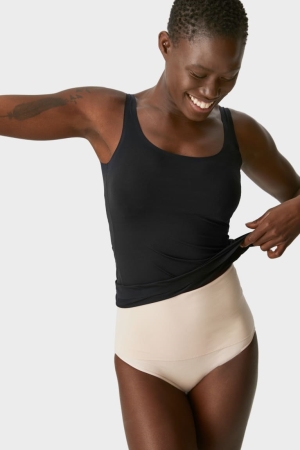 C&A Shaping Pants Seamless Beige | 3462-RBHFK