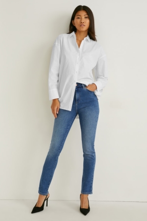 C&A Slim High Vita Recycled Blu | 8057-SITWC