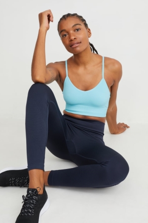 C&A Sports Bra Recycled Verde Acqua Chiaro | 0286-UYWHP