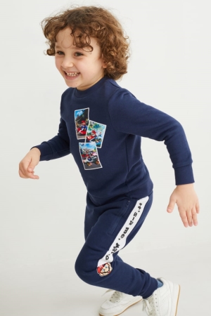 C&A Super Mario Joggers Blu Scuro | 2840-OPWTG