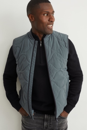 C&A Technical Gilet 4 Way Stretch Verdi Scuro | 3450-ZXTEO