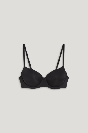 C&A Underwire Bra Full Coverage Imbottito Lycra® Nere | 6453-IWHAT