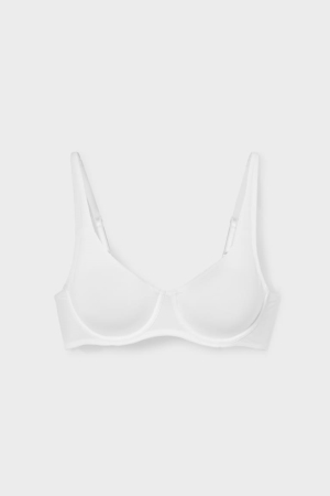 C&A Underwire Bra Lycra® Bianche | 1285-RGWHS