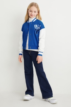 C&A Yale University Zip-through Blu | 8436-PNXEK