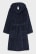 C&A Bathrobe With Hood Organic Cotone Blu Scuro | 1408-VFBHK