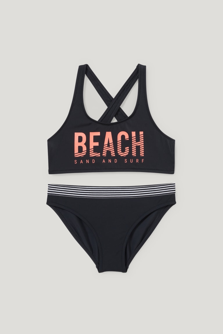 C&A Bikini Lycra® Xtra Life™ 2 Piece Nere | 3068-YUIXV