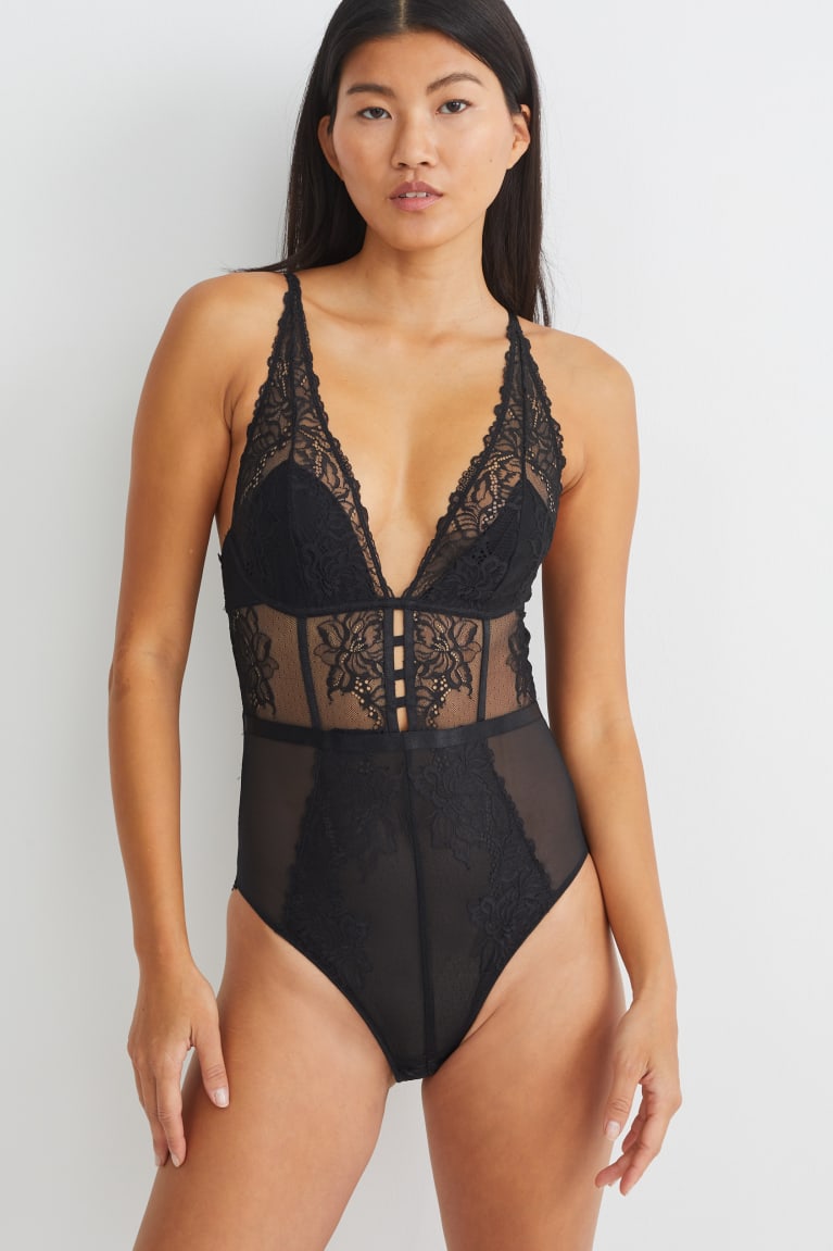 C&A Body Lycra® Nere | 1204-CAVIY