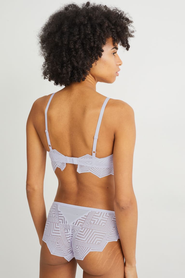 C&A Bralette Viola Chiaro | 7139-KJFQG