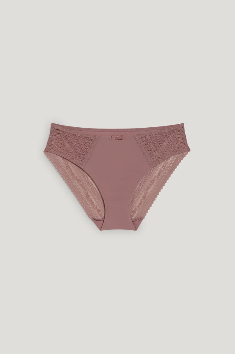 C&A Briefs Lycra® Rosa Scuro | 5042-RIWPV