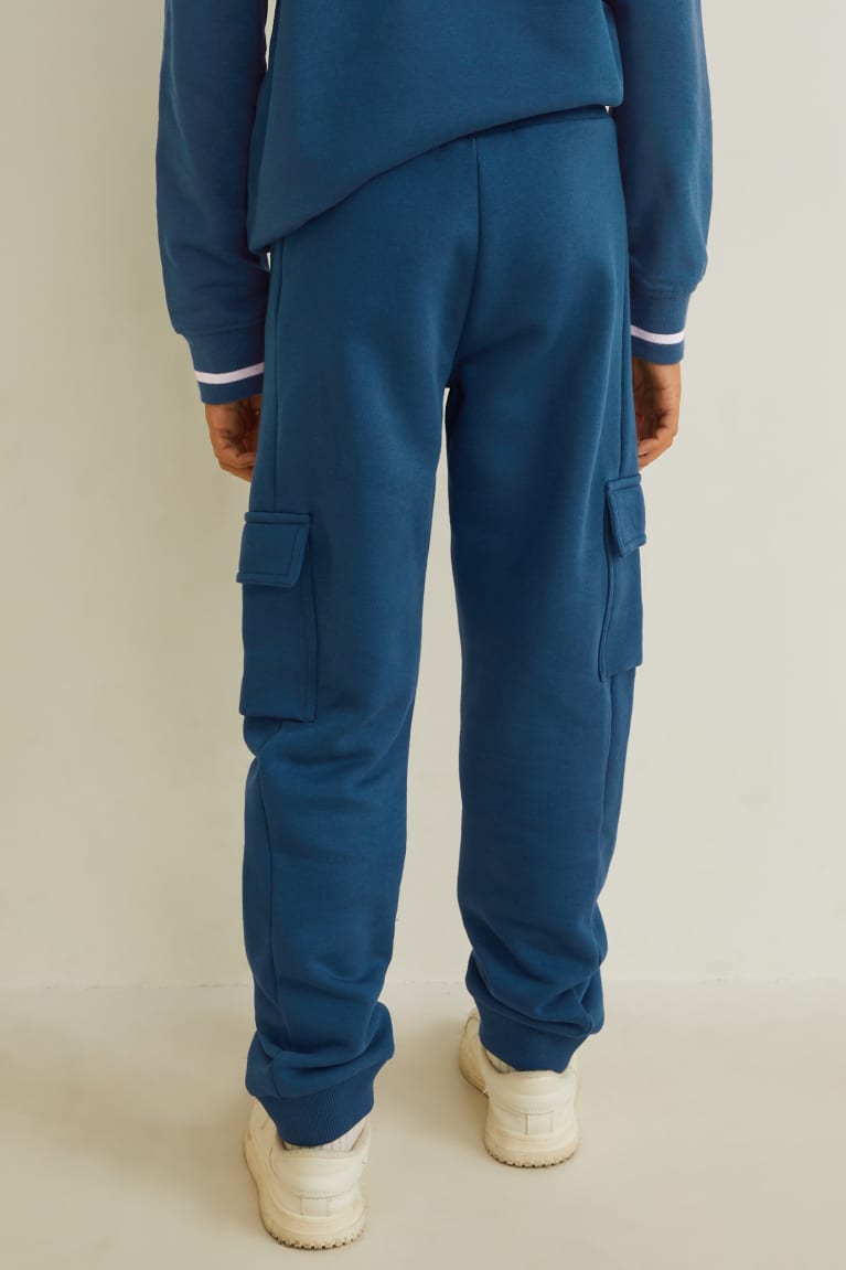 C&A Cargo Joggers Blu | 9536-JNCRM