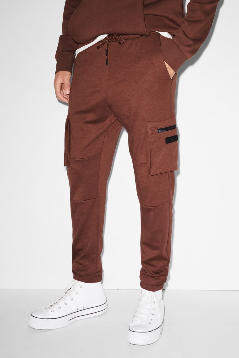 C&A Clockhouse Cargo Joggers Marroni | 8192-JEHVP