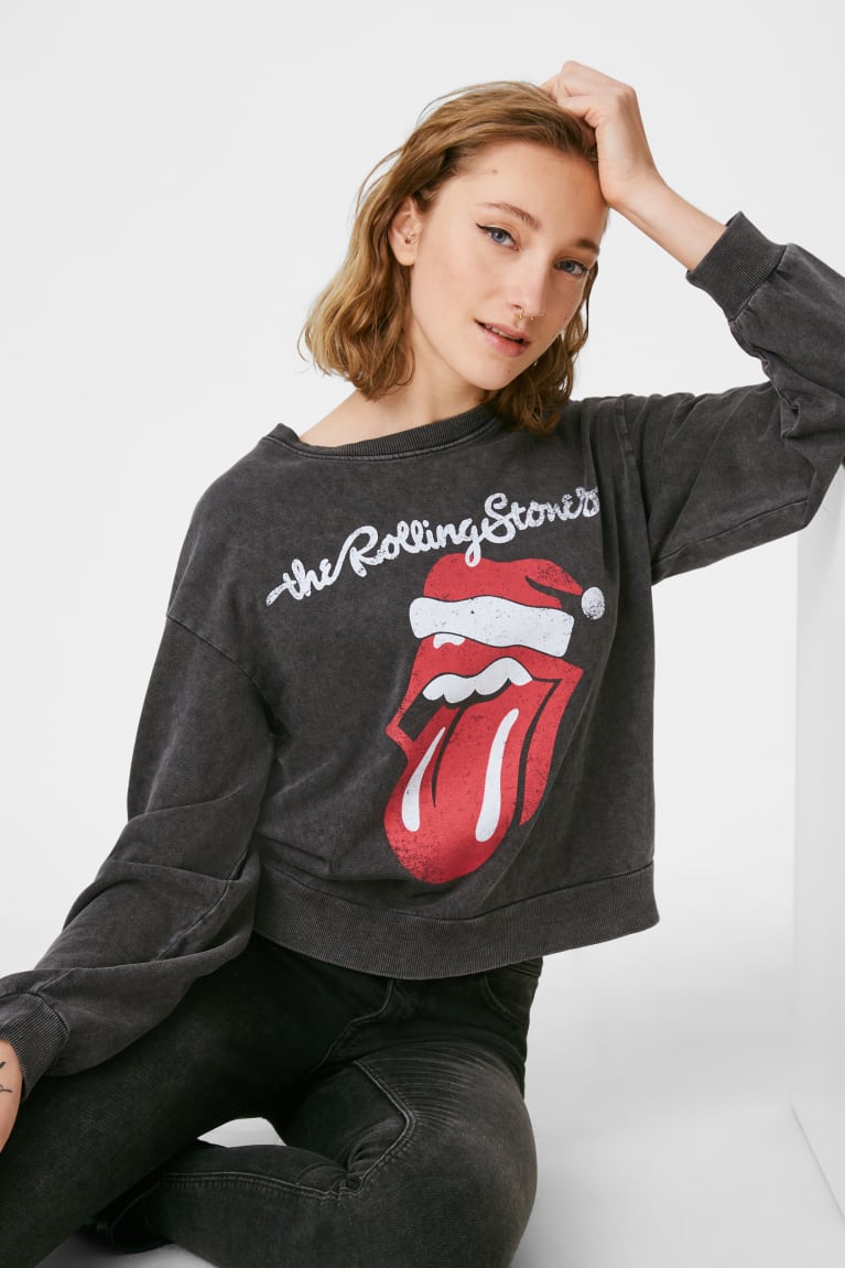 C&A Clockhouse Christmas The Rolling Stones Grigie Scuro | 7856-BVNUH