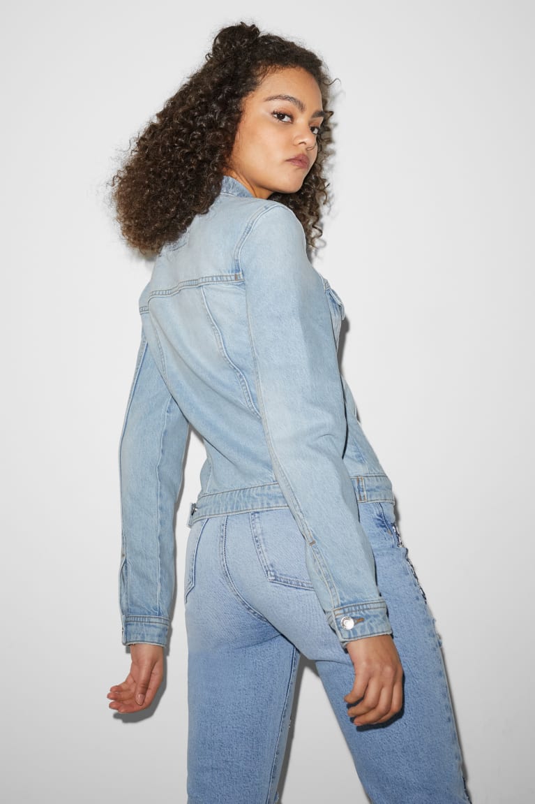 C&A Clockhouse Denim Blu Blu Chiaro | 0576-GYCJV