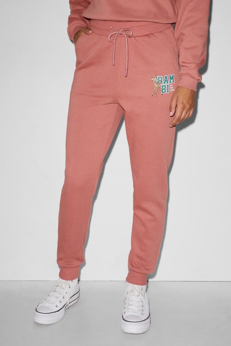 C&A Clockhouse Joggers Bambi Rosa Scuro | 2897-JSAIG