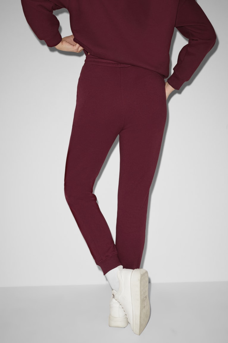 C&A Clockhouse Joggers Bordeaux | 5834-LUMBN