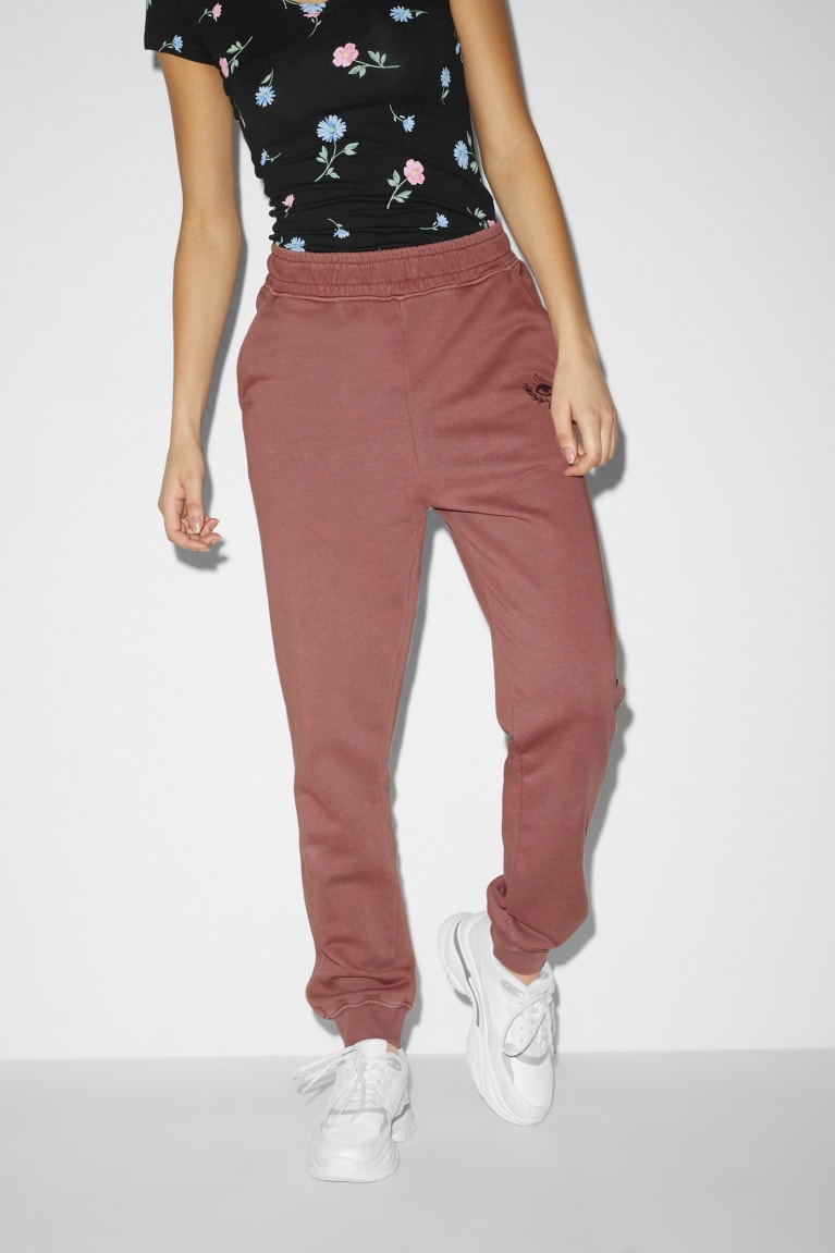 C&A Clockhouse Joggers Bordeaux | 9861-BHSKF