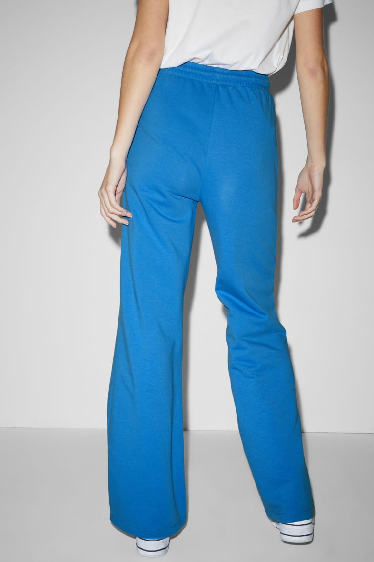 C&A Clockhouse Joggers With Recycled Polyester Blu | 6405-BTIMN