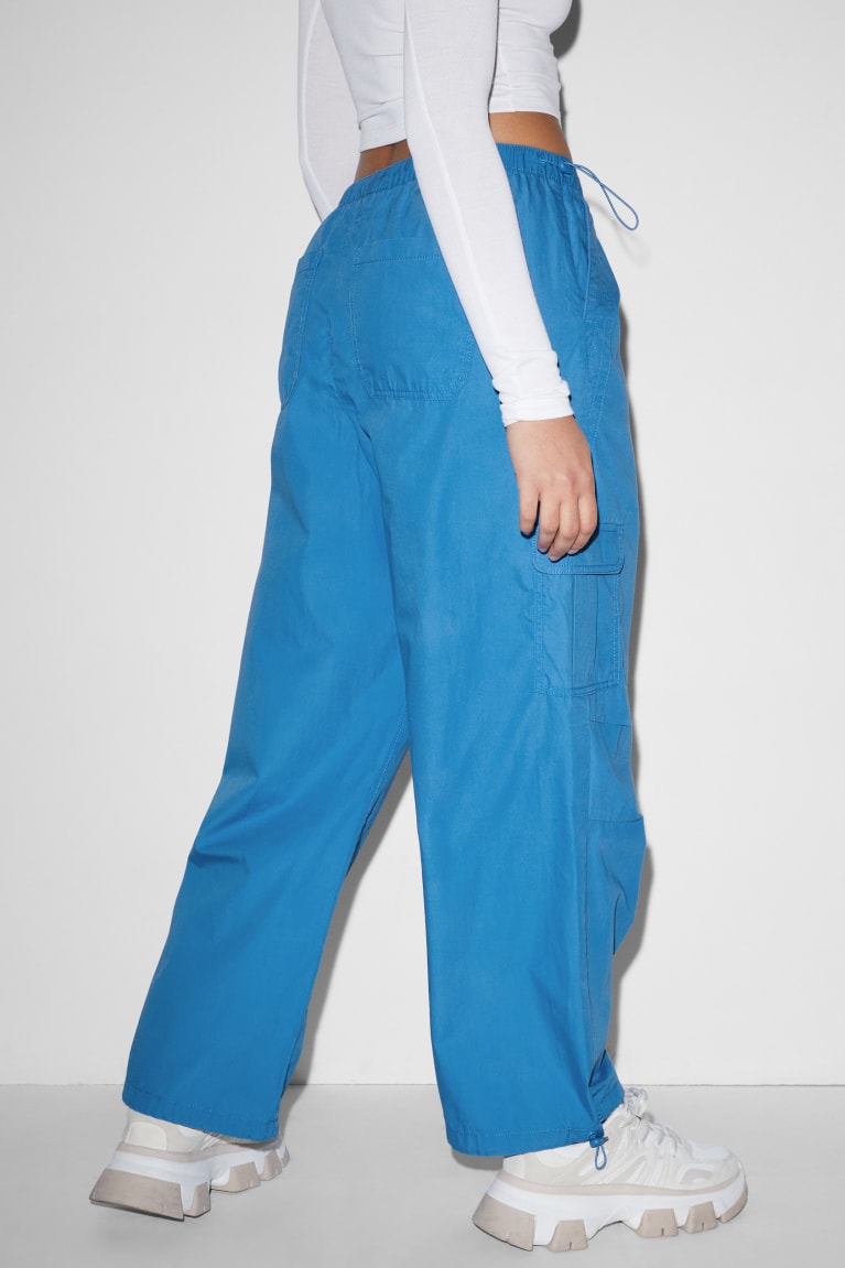 C&A Clockhouse Mid-rise Vita Loose Fit Blu | 6157-OJXYH