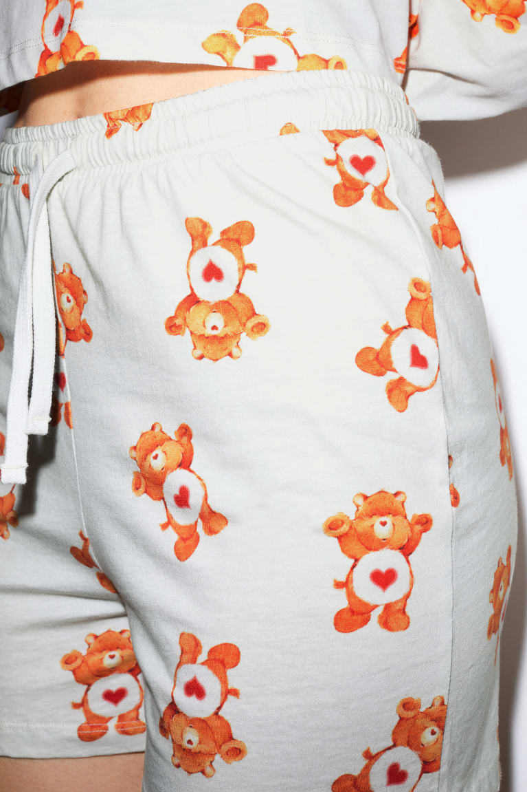 C&A Clockhouse Pyjama Care Bears Bianche | 0837-ODYMA