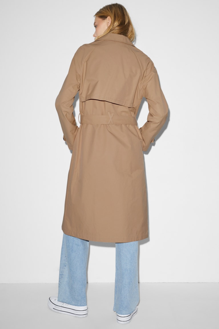 C&A Clockhouse Trench Beige | 1742-FZGWM