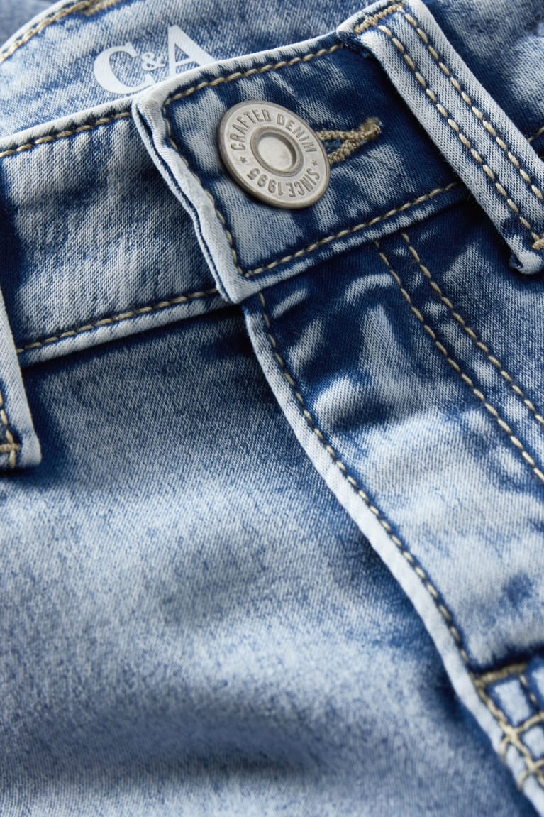 C&A Denim Bermuda Blu Blu Chiaro | 5371-NXHQI